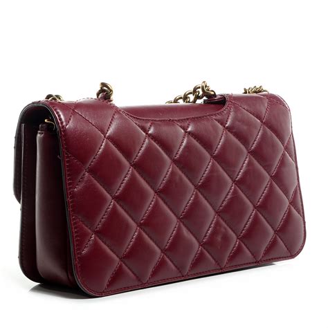 chanel burgandy small perfect edge flap|chanel flap.